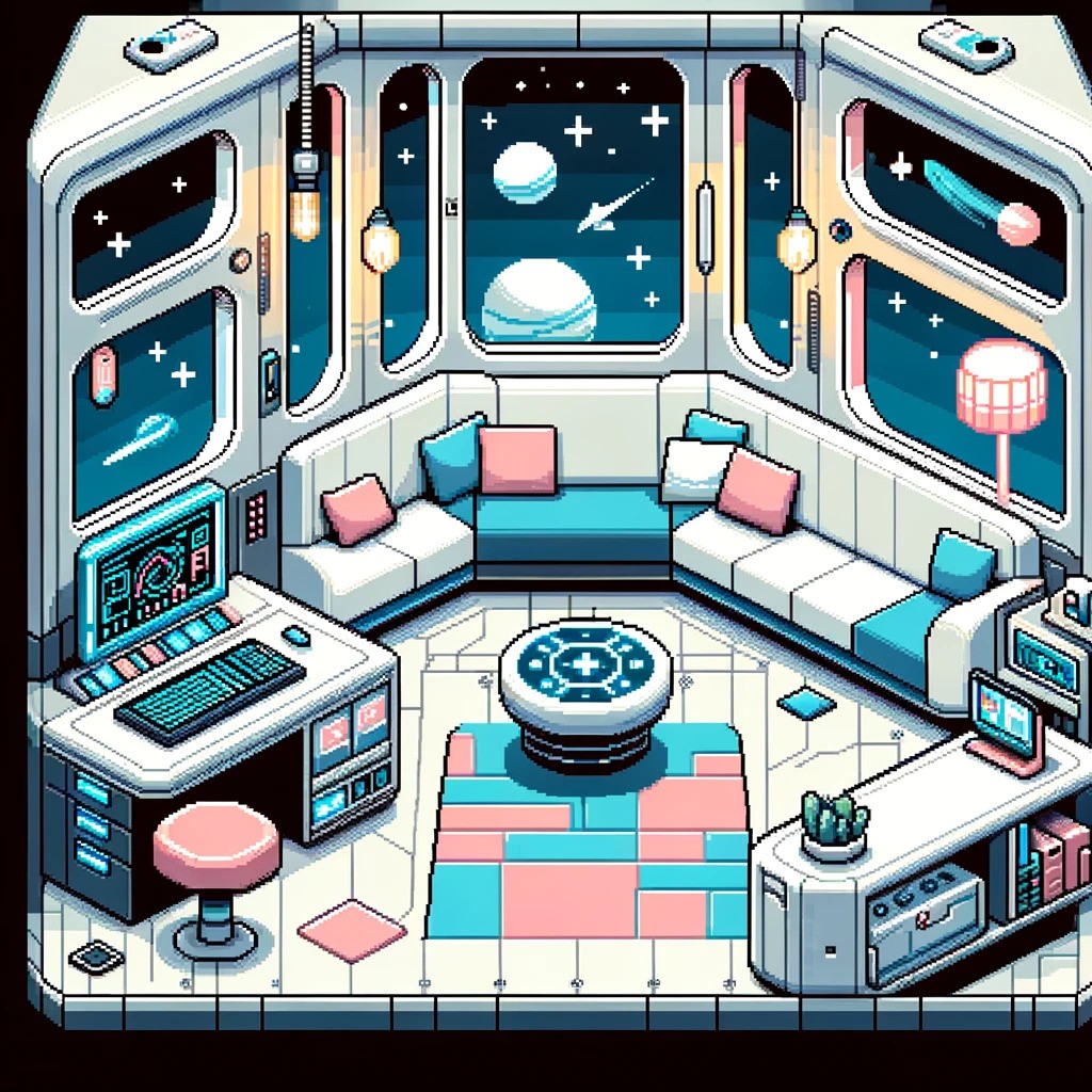 Spaceship Living Room